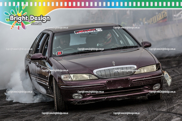 Motorfest @ Lardner Park SAT 11 March 2017 (20186)  MARRONE FORD BURNOUT