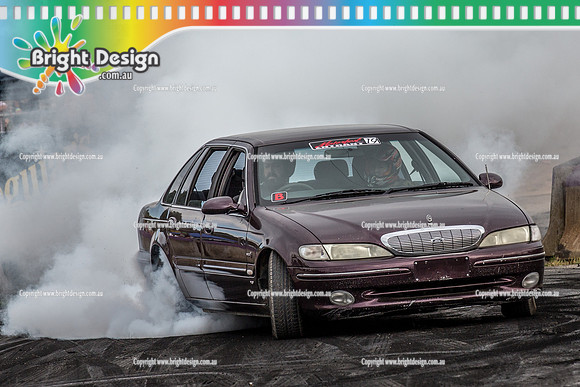 Motorfest @ Lardner Park SAT 11 March 2017 (20182)  MARRONE FORD BURNOUT