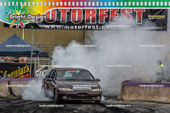 Motorfest @ Lardner Park SAT 11 March 2017 (20179)  MARRONE  FORD BURNOUT