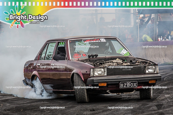 Motorfest @ Lardner Park SAT 11 March 2017 (20150)  BZBOX BURNOUT