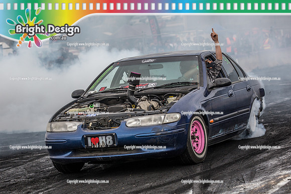 Motorfest @ Lardner Park SAT 11 March 2017 (20120)  IH8 V BURNOUT