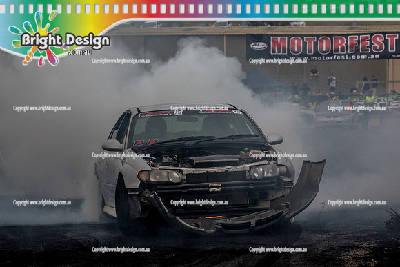 Motorfest @ Lardner Park SAT 11 March 2017 (20082)  WGQ492 BURNOUT