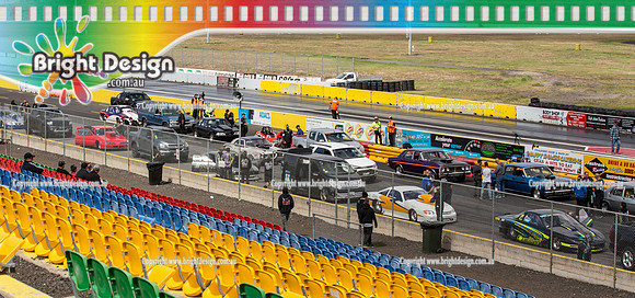 APSA @ Calder Park Drag Racing  Saturday 25 Feb 2017 (78422)  START LINE