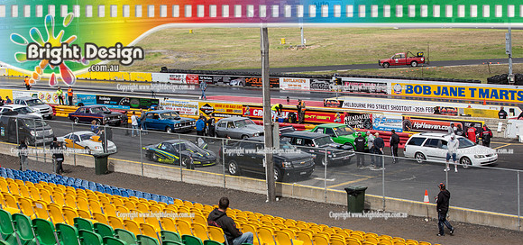 APSA @ Calder Park Drag Racing  Saturday 25 Feb 2017 (78421)  START LINE