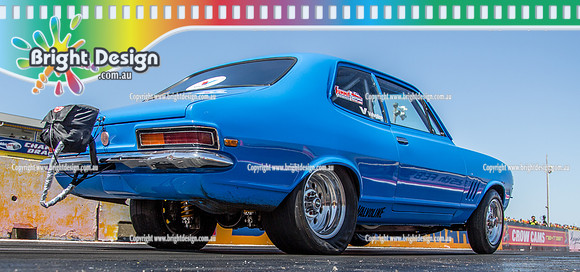 APSA @ Calder Park Drag Racing  Saturday 25 Feb 2017 (78664)  6376 BLUE TORANA