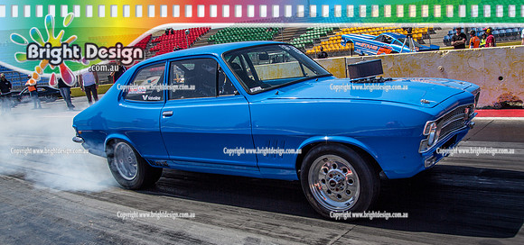 APSA @ Calder Park Drag Racing  Saturday 25 Feb 2017 (78662)  6376 BLUE TORANA