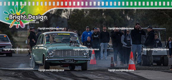 Holden Powered Nationals Drag Racing @ Heathcote Park Raceway Sat 6 May 2017 (5042)  414  TURTLE