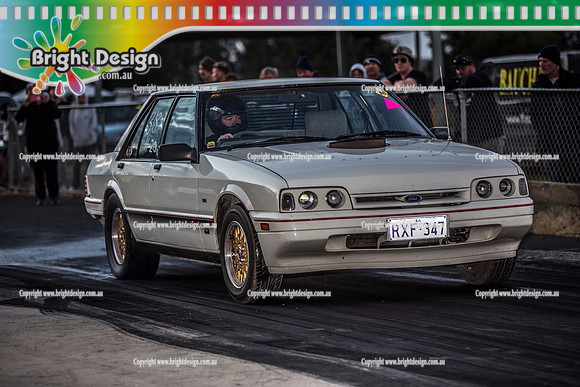 Holden Powered Nationals Drag Racing @ Heathcote Park Raceway Sat 6 May 2017 (5278)  RXF347
