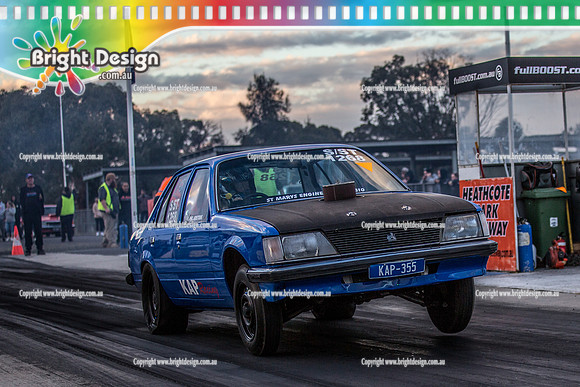 Holden Powered Nationals Drag Racing @ Heathcote Park Raceway Sat 6 May 2017 (5217)  1268  KAP355