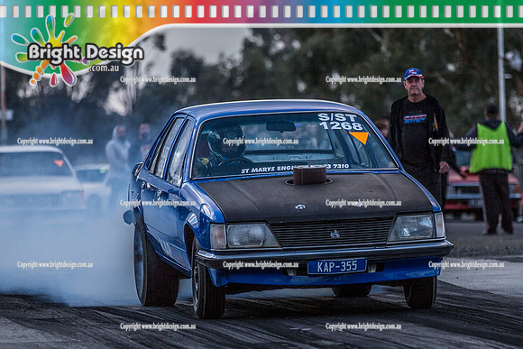 Holden Powered Nationals Drag Racing @ Heathcote Park Raceway Sat 6 May 2017 (5214)  1268  KAP355