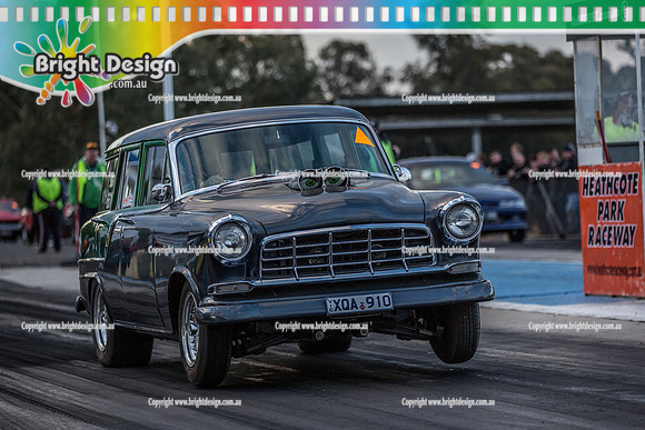 Holden Powered Nationals Drag Racing @ Heathcote Park Raceway Sat 6 May 2017 (5198)  XQA910