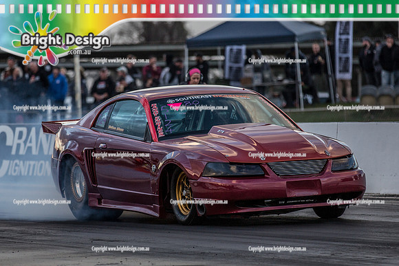 Holden Powered Nationals Drag Racing @ Heathcote Park Raceway Sat 6 May 2017 (5158)  5124 STEVE ATHANS