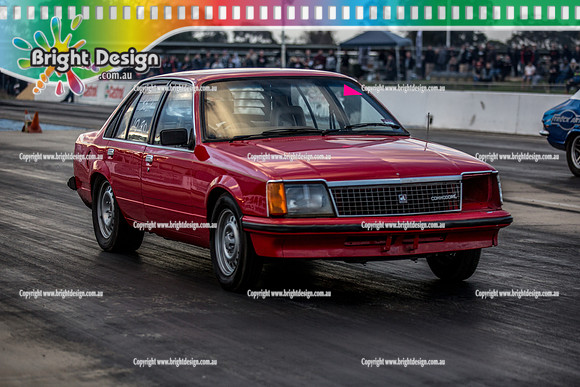 Holden Powered Nationals Drag Racing @ Heathcote Park Raceway Sat 6 May 2017 (5141)  RED VC COMMODORE  362