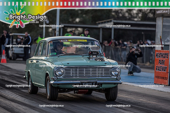Holden Powered Nationals Drag Racing @ Heathcote Park Raceway Sat 6 May 2017 (5047)  414   TURTLE