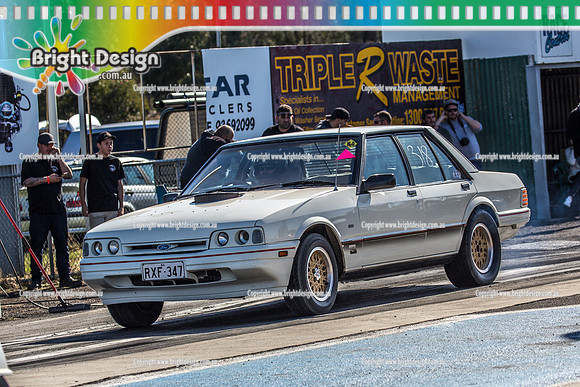 Holden Powered Nationals Drag Racing @ Heathcote Park Raceway Sat 6 May 2017 (4791)  318  RXF347