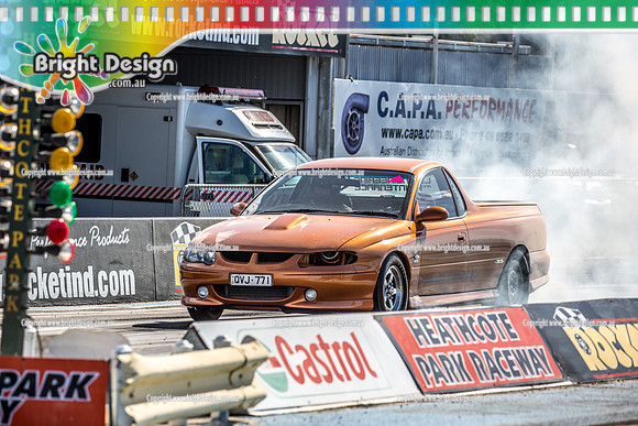 Holden Powered Nationals Drag Racing @ Heathcote Park Raceway Sat 6 May 2017 (4667)  306  QVJ771