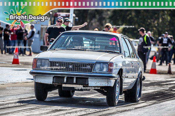 Holden Powered Nationals Drag Racing @ Heathcote Park Raceway Sat 6 May 2017 (4662)  WHITE  VC COMMODORE