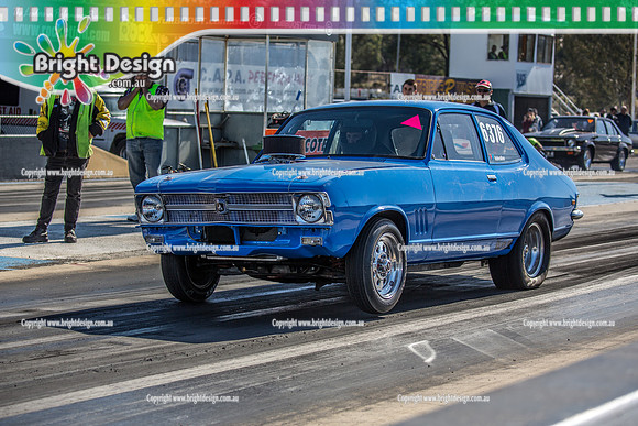 Holden Powered Nationals Drag Racing @ Heathcote Park Raceway Sat 6 May 2017 (4601)  BLUE Torana 6376