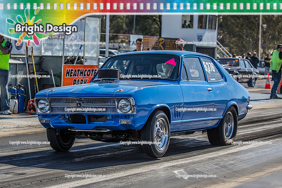 Holden Powered Nationals Drag Racing @ Heathcote Park Raceway Sat 6 May 2017 (4600)  BLUE Torana  6376