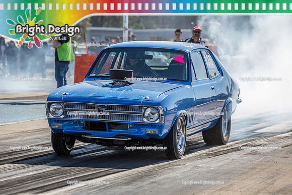 Holden Powered Nationals Drag Racing @ Heathcote Park Raceway Sat 6 May 2017 (4596)  BLUE Torana  6376