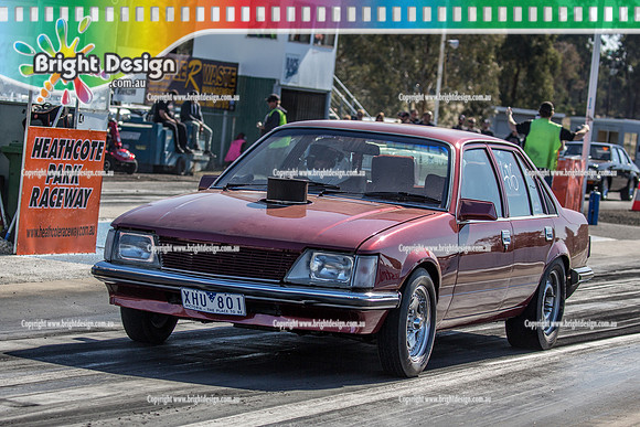 Holden Powered Nationals Drag Racing @ Heathcote Park Raceway Sat 6 May 2017 (4584)  XHU801