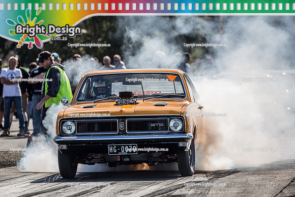 Holden Powered Nationals Drag Racing @ Heathcote Park Raceway Sat 6 May 2017 (4489)  HG0070 VUGS