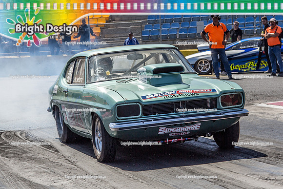 APSA @ Calder Park Drag Racing  Saturday 25 Feb 2017 (78672)  874 LENO MICELOTTA CAPRI