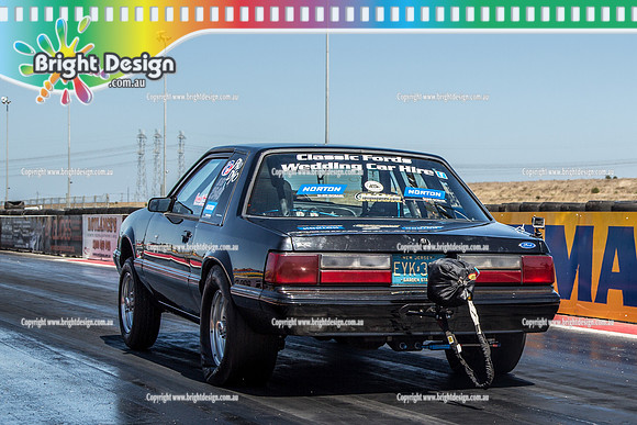 APSA @ Calder Park Drag Racing  Saturday 25 Feb 2017 (78616)  EYK33W  2549 NORTON