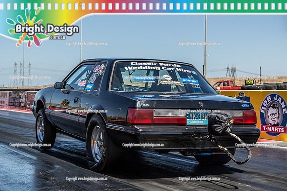 APSA @ Calder Park Drag Racing  Saturday 25 Feb 2017 (78615)  EYK33W  2549 NORTON