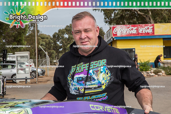 ANDRA Drag Racing Finals in Adelaide @ AIR   31 March 2017  (8002)  ROB TAYLOR  1670 MAD PROFESSOR CREW
