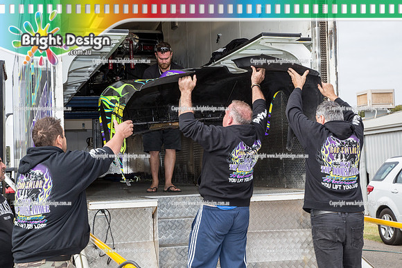 ANDRA Drag Racing Finals in Adelaide @ AIR   31 March 2017  (8001)  ROB TAYLOR  1670 MAD PROFESSOR CREW