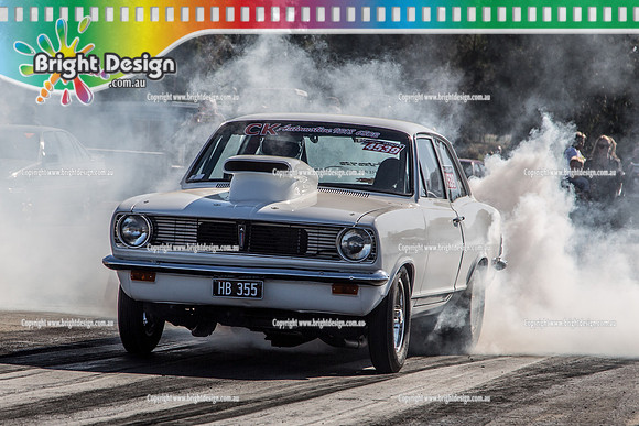 Holden Powered Nationals Drag Racing @ Heathcote Park Raceway Sat 6 May 2017 (4365)  HB355  4539