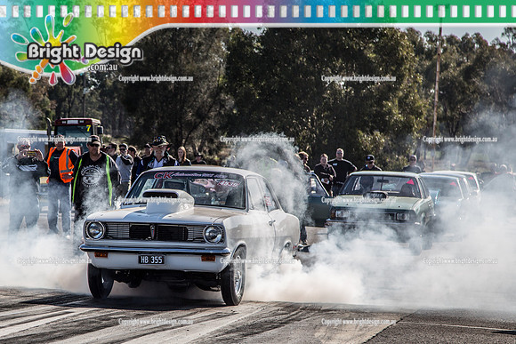 Holden Powered Nationals Drag Racing @ Heathcote Park Raceway Sat 6 May 2017 (4364)  HB355 4539
