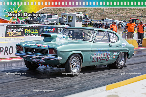 APSA @ Calder Park Drag Racing  Saturday 25 Feb 2017 (78506)  874 LENO MICELOTTA CAPRI