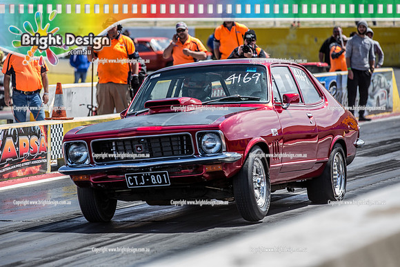 APSA @ Calder Park Drag Racing  Saturday 25 Feb 2017 (78500)  CTJ801 DARREN EDWARDS