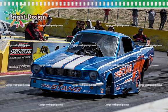 APSA @ Calder Park Drag Racing  Saturday 25 Feb 2017 (78475)  5833  Tim Stewart THE STANG