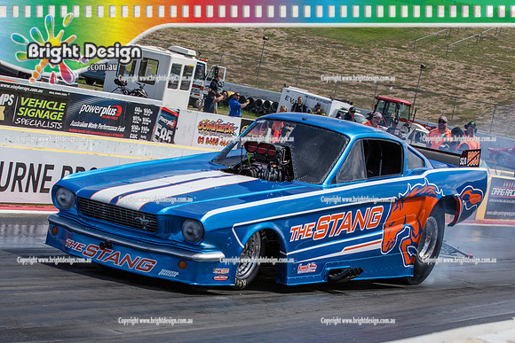APSA @ Calder Park Drag Racing  Saturday 25 Feb 2017 (78473)  5833  Tim Stewart THE STANG