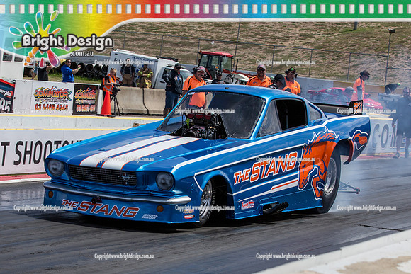 APSA @ Calder Park Drag Racing  Saturday 25 Feb 2017 (78472)  5833  Tim Stewart THE STANG
