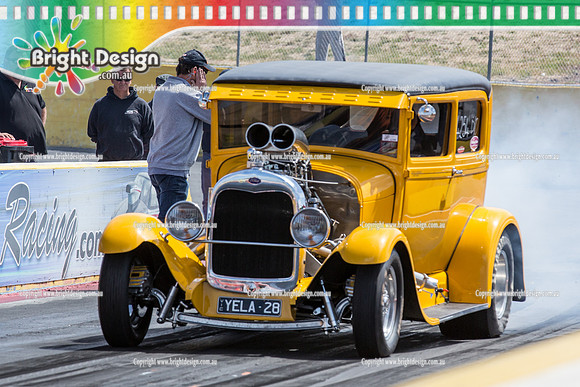 APSA @ Calder Park Drag Racing  Saturday 25 Feb 2017 (78467)  YELA28