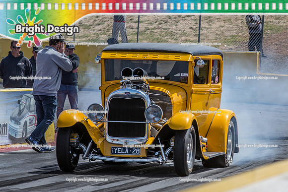 APSA @ Calder Park Drag Racing  Saturday 25 Feb 2017 (78466)  YELA28