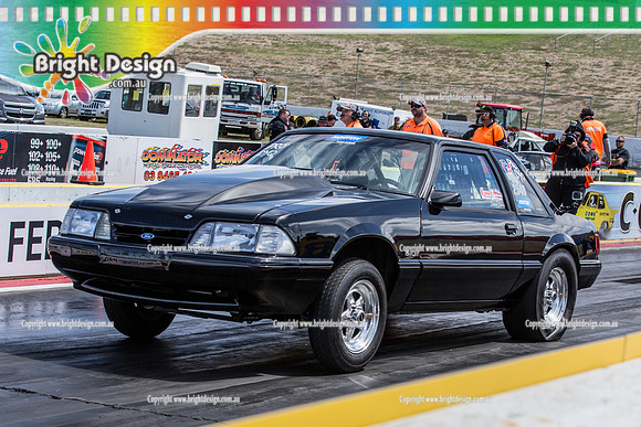 APSA @ Calder Park Drag Racing  Saturday 25 Feb 2017 (78457)  EYK33W  2549 NORTON