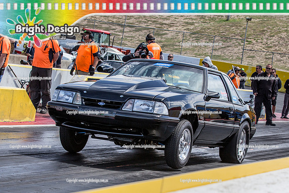 APSA @ Calder Park Drag Racing  Saturday 25 Feb 2017 (78456)  EYK33W  2549 NORTON