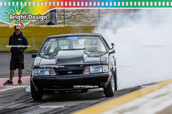 APSA @ Calder Park Drag Racing  Saturday 25 Feb 2017 (78454)  EYK33W  2549 NORTON