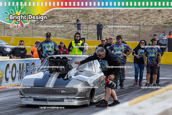 APSA @ Calder Park Drag Racing  Saturday 25 Feb 2017 (78431)  ROB TAYLOR THE MAD PROFESSOR td 1670