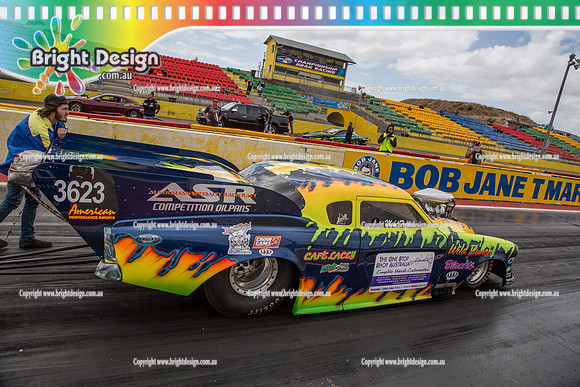 APSA @ Calder Park Drag Racing  Saturday 25 Feb 2017 (78412)  3623 MIKE TRAHAR WILD BUNCH