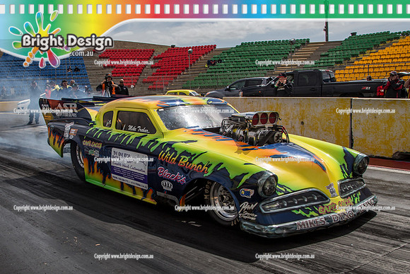 APSA @ Calder Park Drag Racing  Saturday 25 Feb 2017 (78407)  3623 MIKE TRAHAR WILD BUNCH