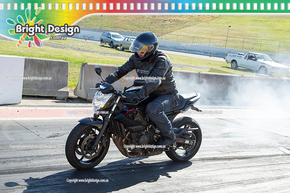 ANDRA Street Outlaws Drag Racing Quals Rnd 5 @ Calder Park 24 September 2014 (24475)  BIKE