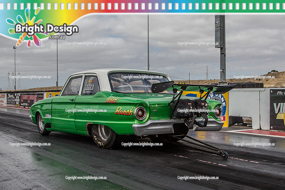 APSA @ Calder Park Drag Racing  Saturday 25 Feb 2017 (78405)  2223  MICK SUTTON WILD BUNCH