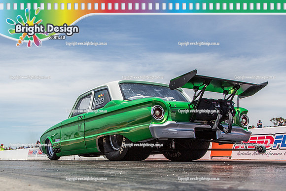 Race for Pride Drag Racing @ Swan Hill Sat 26 Nov 2016 (3202)  2223  MICK SUTTON WILD BUNCH