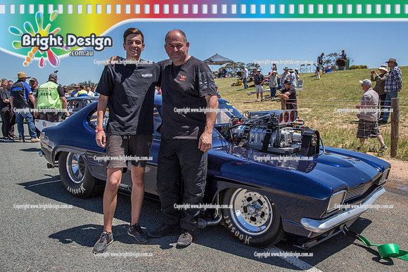 Race for Pride Drag Racing @ Swan Hill Sun 27 Nov 2016 (4302)  3349 ARTHUR Yannitsios Capri CREW  WILD BUNCH